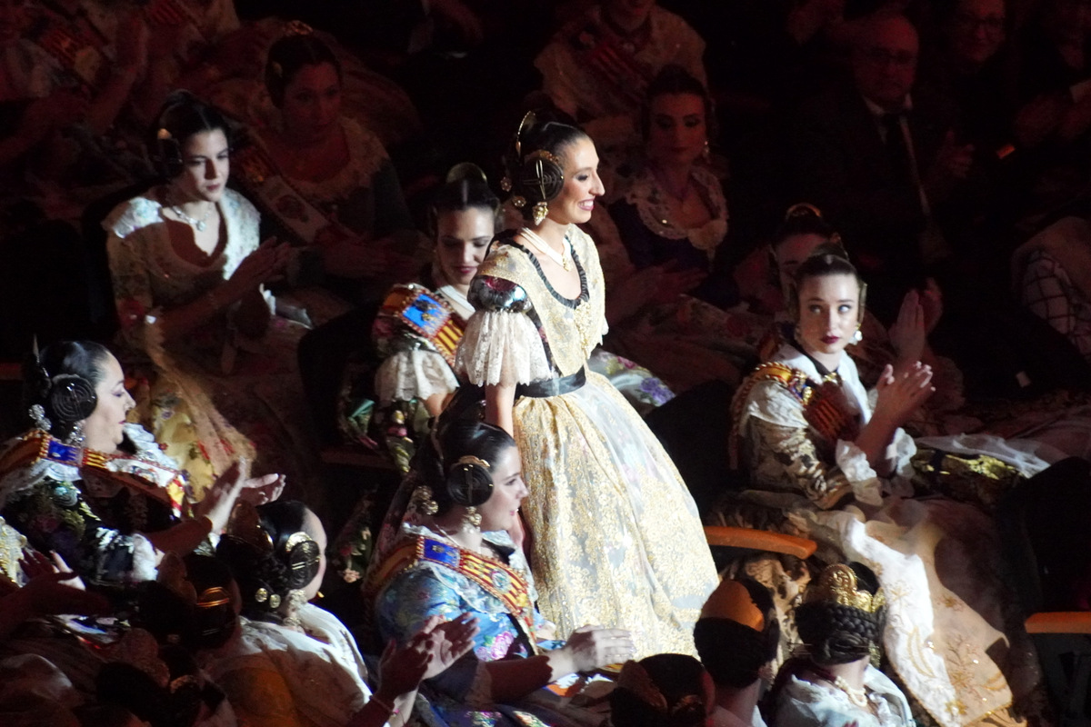 Exaltación de María Estela Arlandis como Fallera Mayor de Valencia 2024